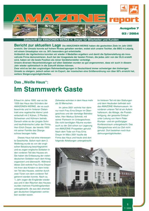 Amazone-Report 2004/03 - Nr. 07