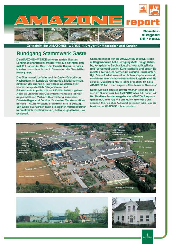 Amazone-Report 2004/08 - Nr. 07b - Werksrundgang Gaste