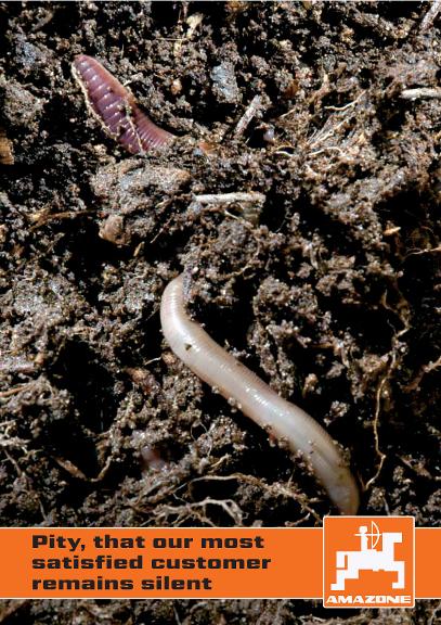 Leaflet Sowing combination earthworm