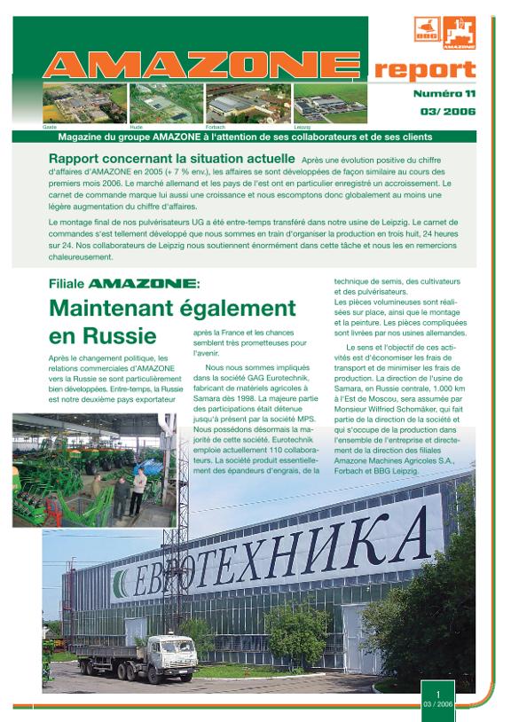 Amazone-Report 2006/03 - N° 11
