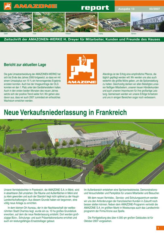 Amazone-Report 2007/03 - Nr. 13