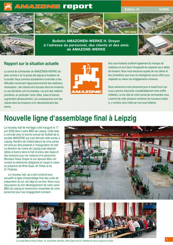 Amazone-Report 2008/09 - N° 16