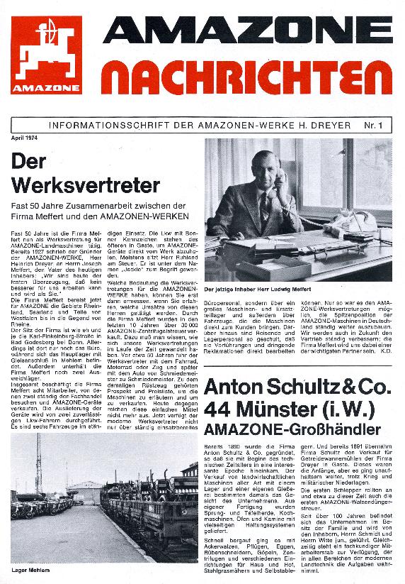 Amazone-Nachrichten April 1974