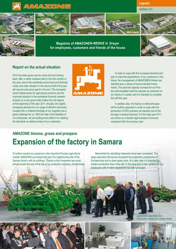 Amazone-Report 2011/03 - No. 21 (en)
