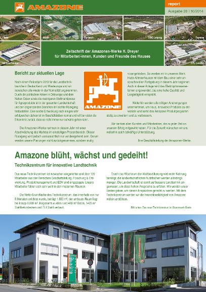 Amazone-Report 2014/02 - Nr. 28 (de)