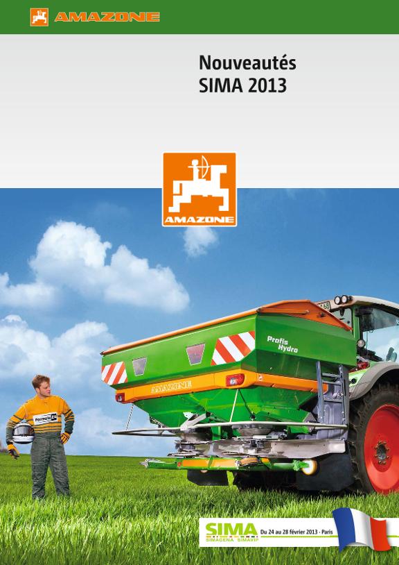 Brochure Nouveautés SIMA 2013