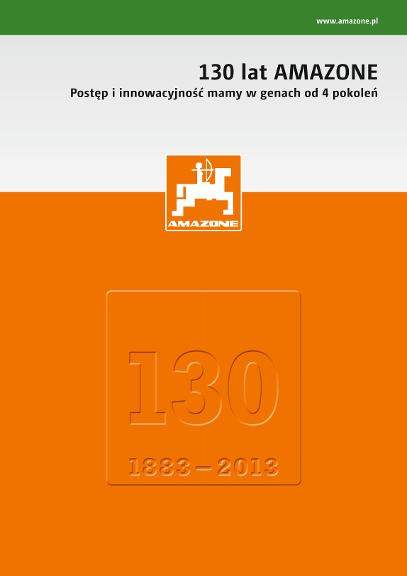 Beileger 130 lat AMAZONE (pl)