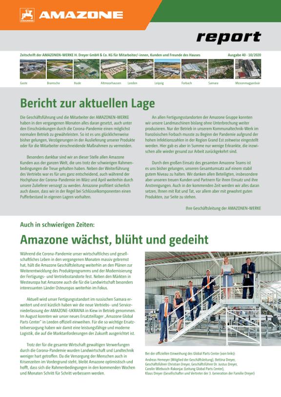 Amazone-Report 2020/02 - Nr. 40 (de) 
