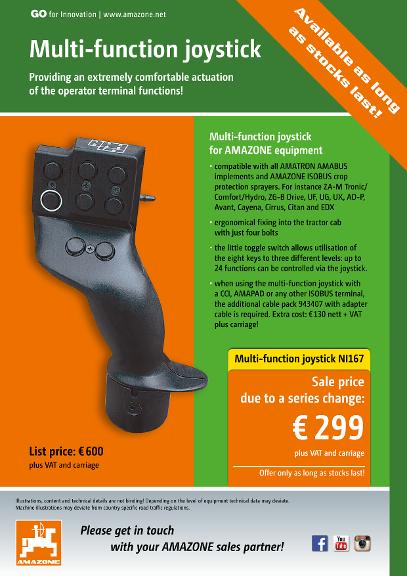 Flyer Sale Multi-function joystick NI167