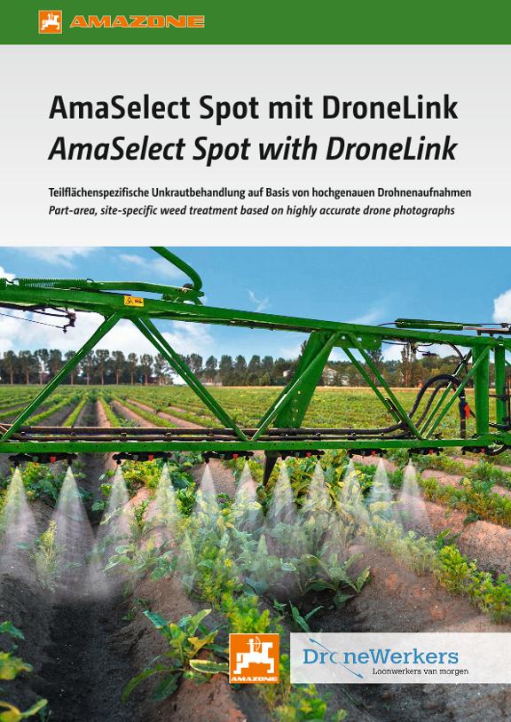 Prospekt AmaSelect Spot mit DroneLink (de/en) - neutral