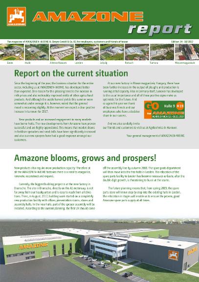 Amazone-Report 2017/02 - Nr. 34 (en)