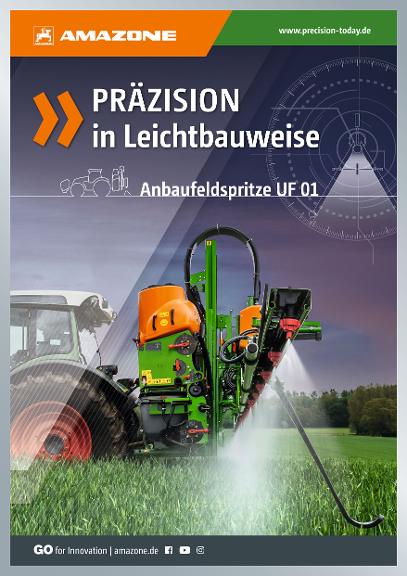 Poster "PRÄZISION in Leichtbauweise – UF 01", 594 x 841 mm