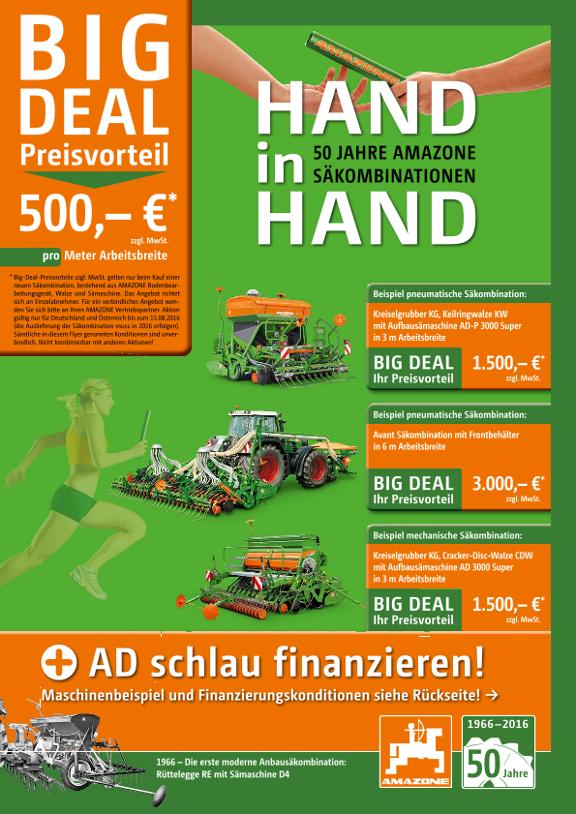 Beileger Hand in Hand 50 Jahre Säkombinationen