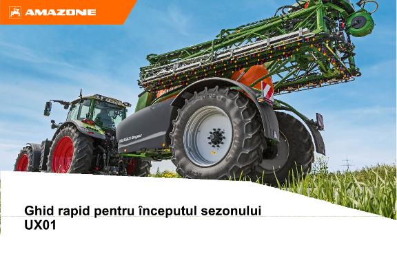 Ghid rapid pentru începutul sezonului UX01