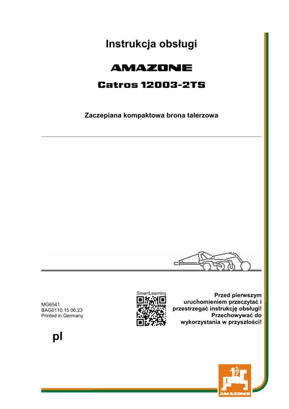 Instrukcja obsługi CATROS 12003-2TS
