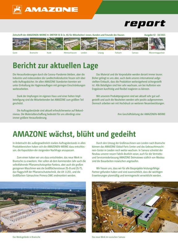 Amazone-Report 2021/02 - Nr. 42 (de) 