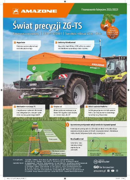 Anzeige „Świat precyzji ZG-TS", A4, 4c, pl