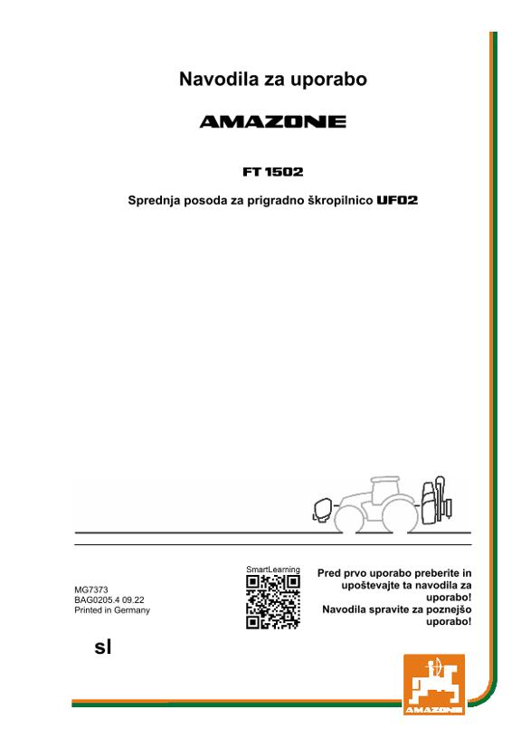 Navodila za uporabo FT1502