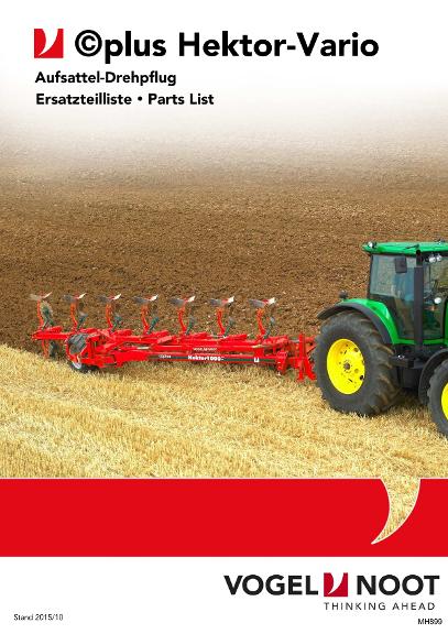 Ersatzteilliste C-PLUS HEKTOR VARIO