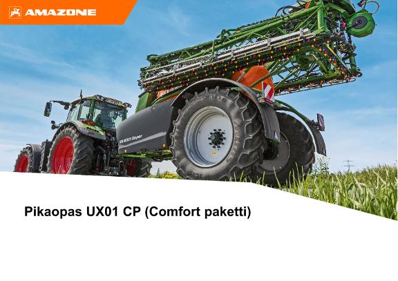 Pikaopas UX01 CP (Comfort paketti)