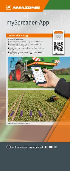 Roll-Up "mySpreader-App" 33 x 81 inch