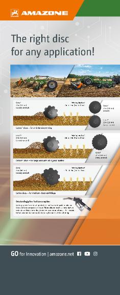 Roll-Up "The right disc for any application!" 33 x 81 inch