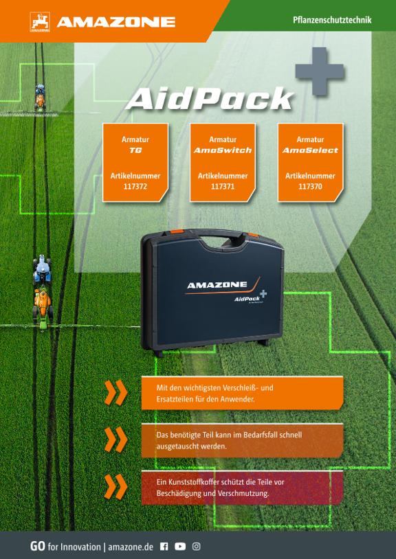 Flyer AidPack Pflanzenschutz