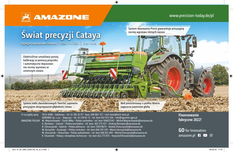 Anzeige „Świat precyzji Cataya“, 245x153, 4c, pl, z