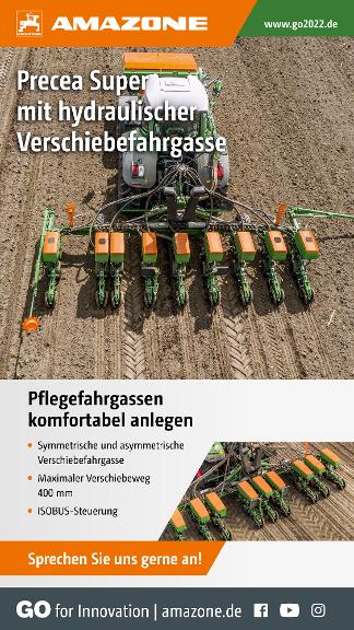 WhatsApp-Anzeige „Precea Super mit hydraulischer Verschiebefahrgasse“, 1080x1920 pix, rgb
