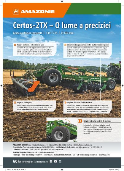 Anzeige „Certos-2TX – O lume a preciziei", A4, 4c, ro