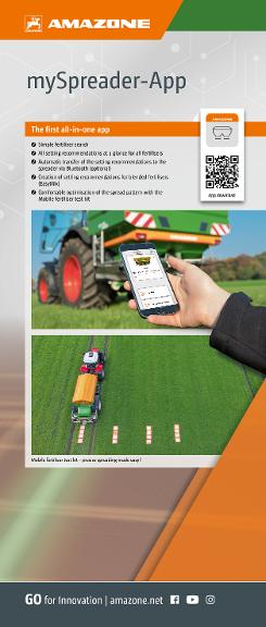 Steel Frame Banner „mySpreader-App“, 850 x 2000 mm
