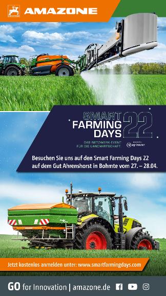 WhatsApp-Anzeige "Smart Farming Days", 1080x1920pix, rgb