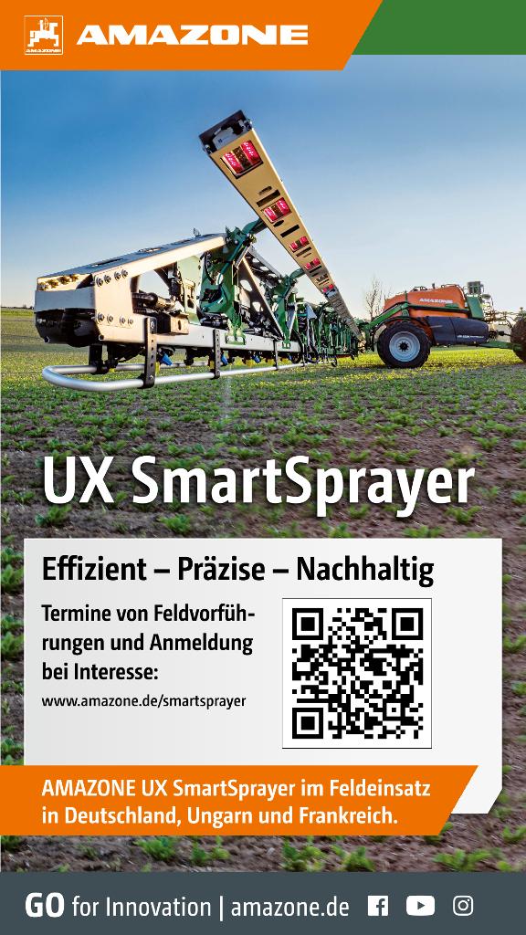 WhatsApp-Anzeige "UX SmartSprayer", 1080x1920pix, rgb