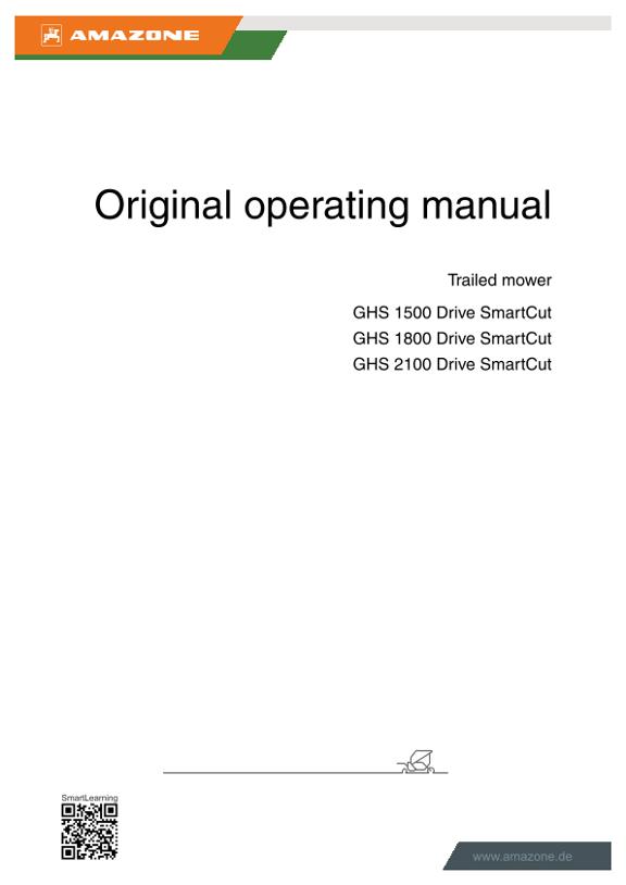 Operation manual GHS Drive SmartCut