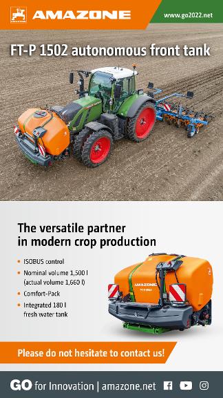 WhatsApp Advertisement „FT-P 1502 autonomous front tank“, 1080x1920, rgb, en