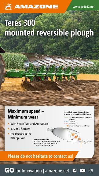 WhatsApp Advertisement „Teres 300 mounted reversible plough“, 1080 x 1920 pix, rgb, en