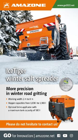 WhatsApp Advertisement „IceTiger winter salt spreader“, 1080x1920 pix, rgb, en