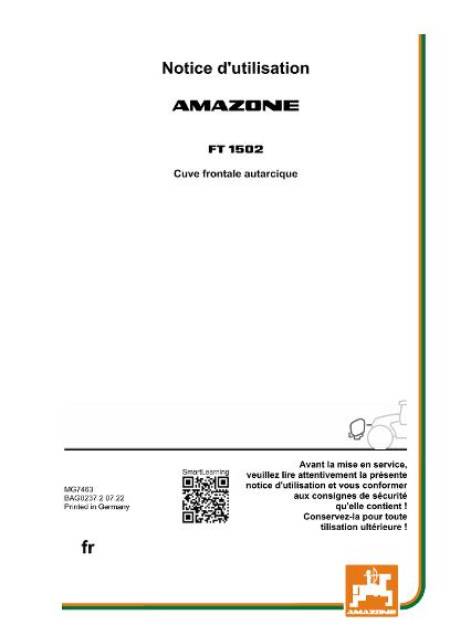 Notice d'utilisation FT-P 1502 AUTARK
