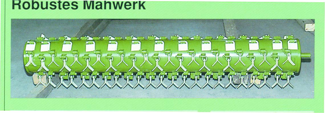 Robustes Maehwerk