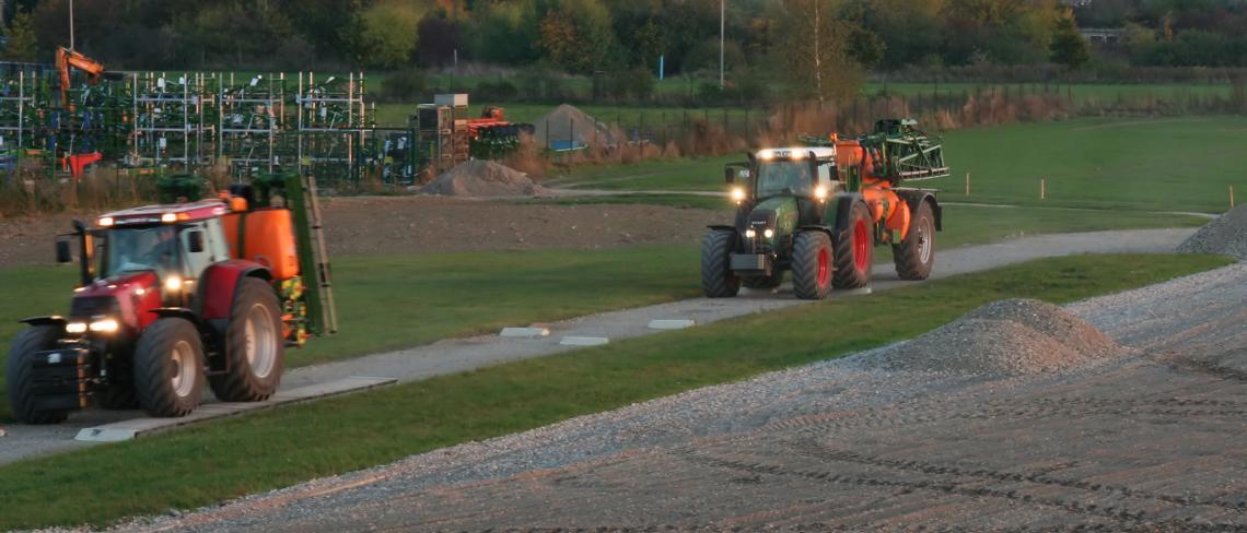 Testtrack Leipzig Spritzen 7181