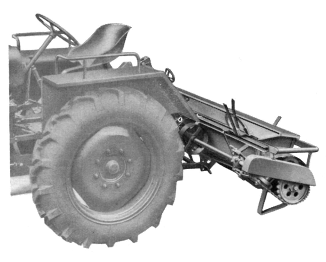 Schlepper Duengerstreuer