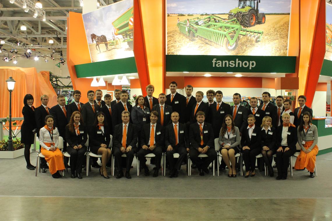 Gruppenbild Agrosalon Moskau 2012