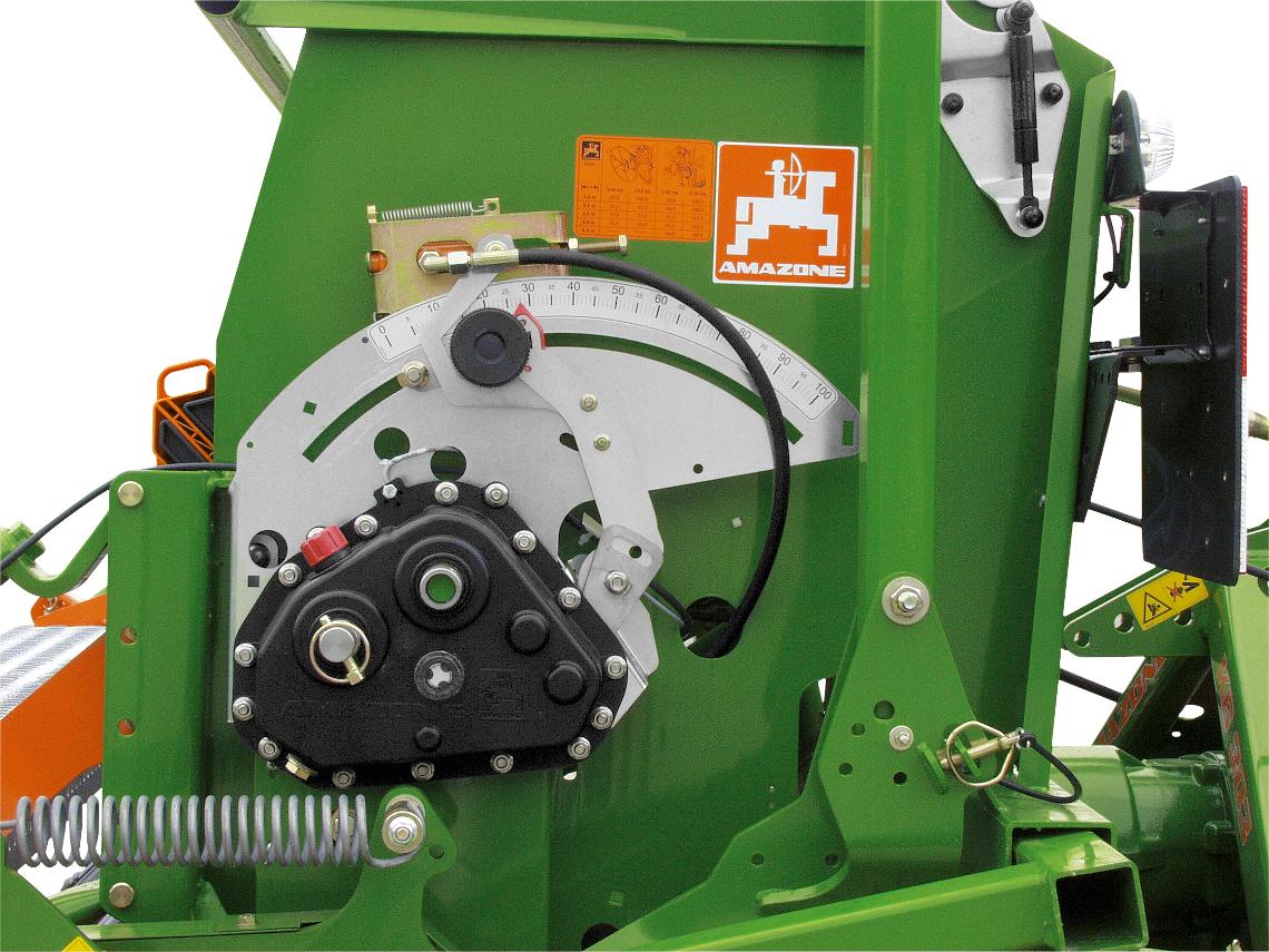 Vario Getriebe hydraulische Saatmengenverstellung