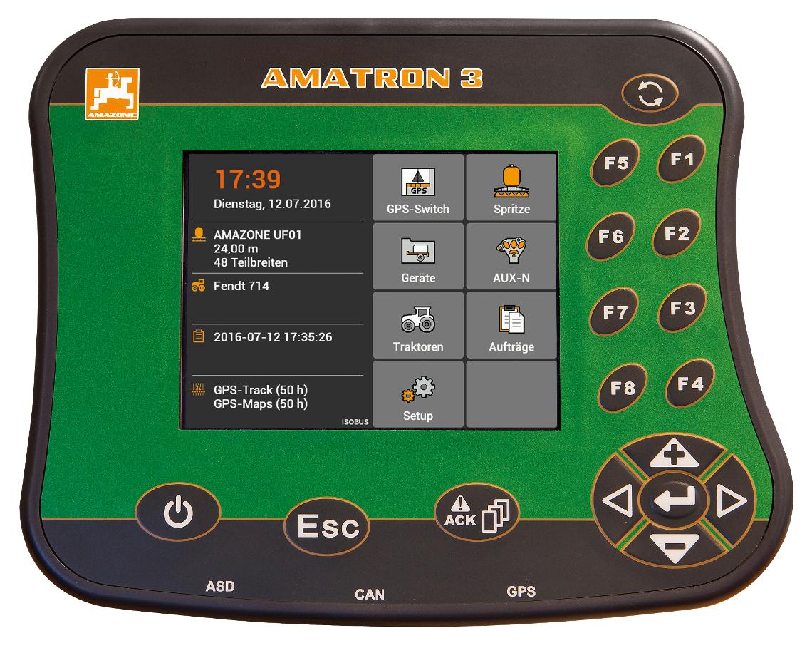 AMATRON3 Startbild