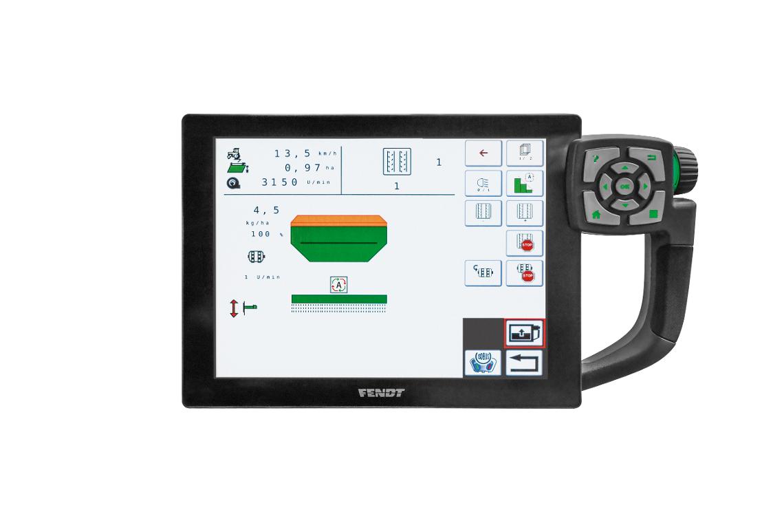 Fendt-Vario-Terminal in Traktor