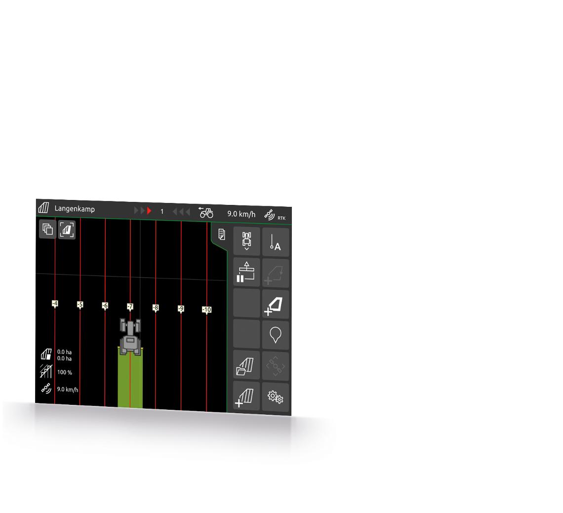 AmaTron 4 Screen GPS-Track
