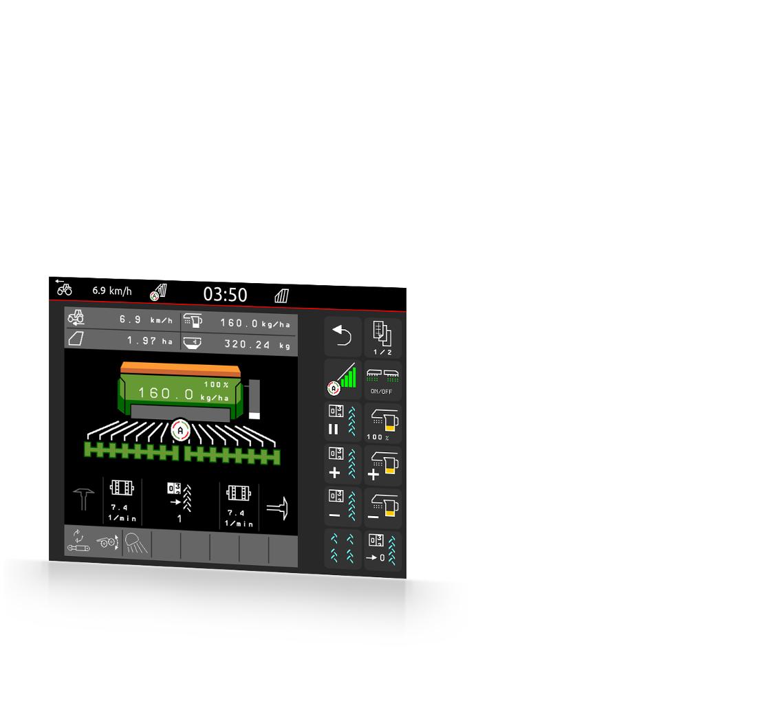AmaTron 4 Screen Nachtmodus