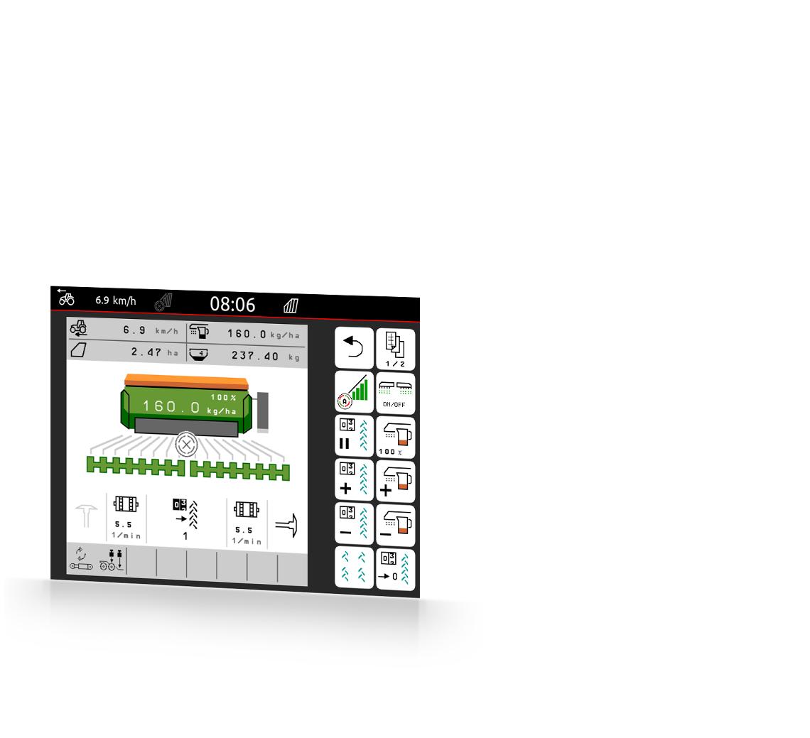 AmaTron 4 Screen Tagmodus