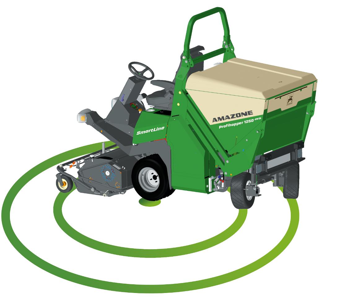 PH 1250 4WDi Lenkung
