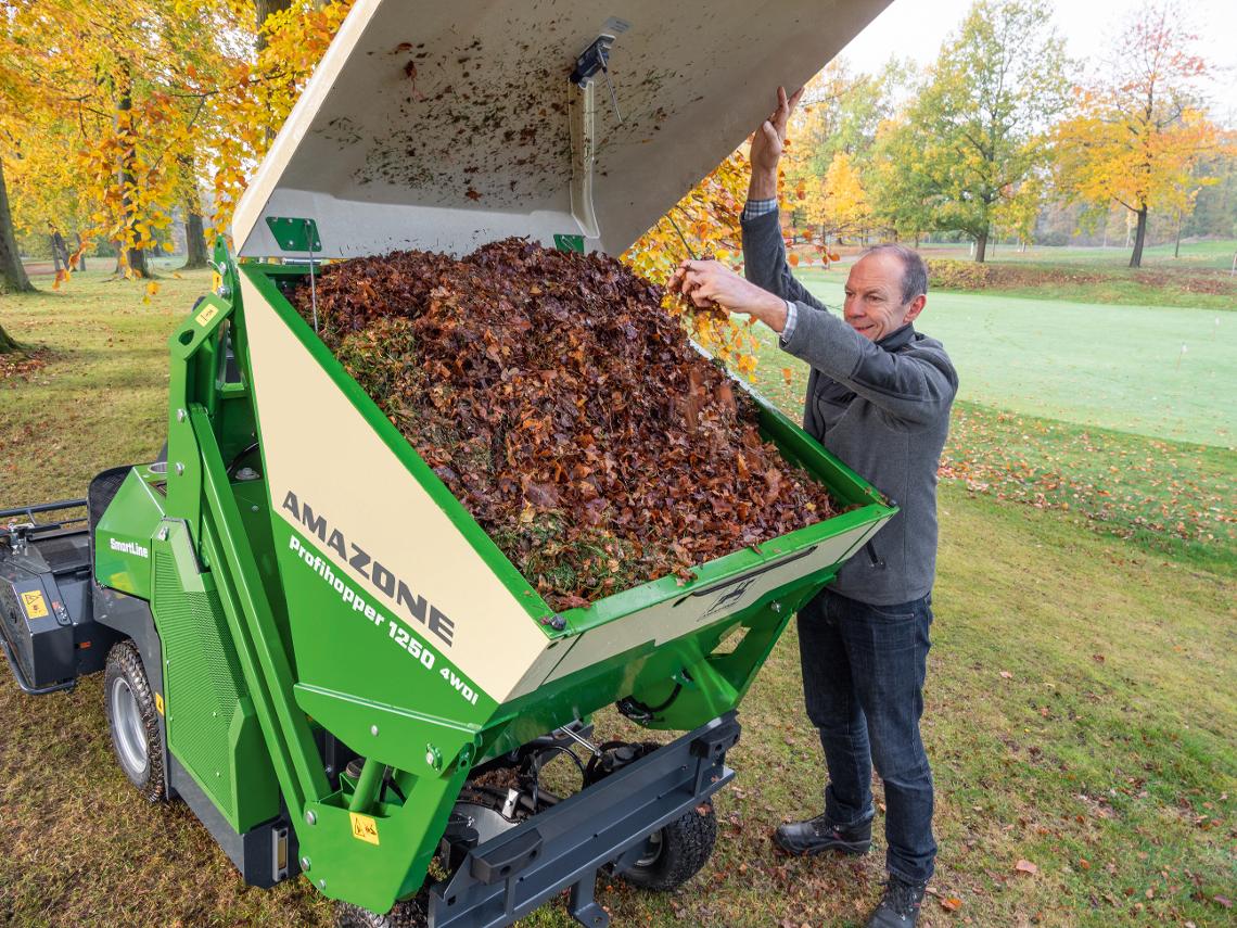 Profihopper1250 Laub